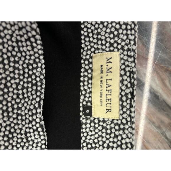 M.M. LaFleur black, and white pencil skirt - Picture 5 of 5